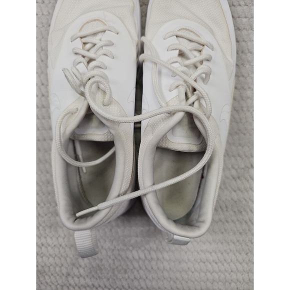 Nike Air Max Thea Womens 9 Sneakers Shoes Triple White 599409 115 - Picture 8 of 10
